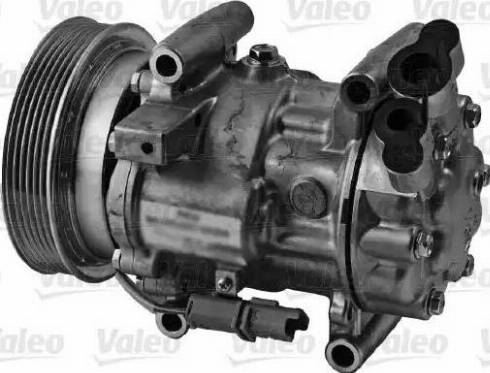 Valeo 813165 - Компрессор кондиционера autospares.lv