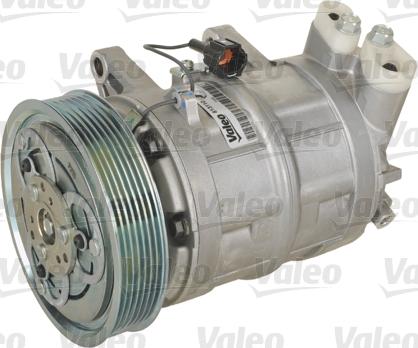 Valeo 813110 - Компрессор кондиционера autospares.lv