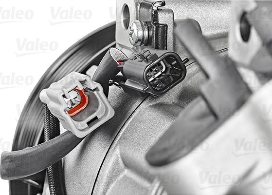 Valeo 813180 - Компрессор кондиционера autospares.lv