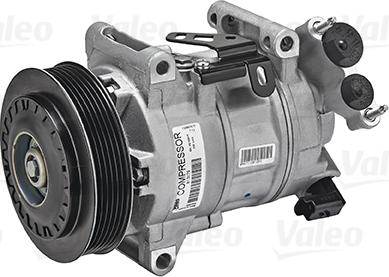 Valeo 813179 - Компрессор кондиционера autospares.lv