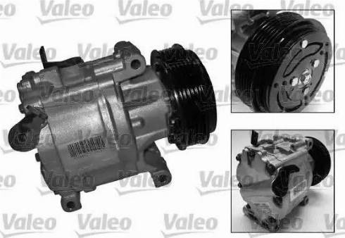 Valeo 813171 - Компрессор кондиционера autospares.lv