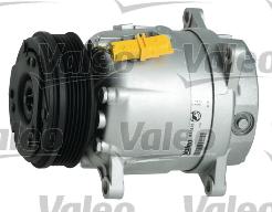 Valeo 813815 - Компрессор кондиционера autospares.lv