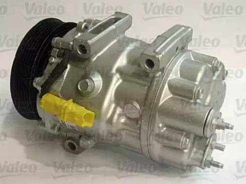 Valeo 813813 - Компрессор кондиционера autospares.lv