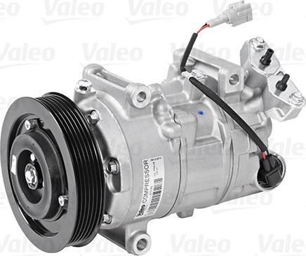 Valeo 813886 - Компрессор кондиционера autospares.lv