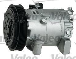 Valeo 813834 - Компрессор кондиционера autospares.lv