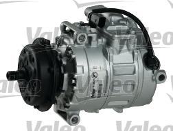 Valeo 813829 - Компрессор кондиционера autospares.lv