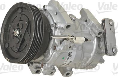 Valeo 813827 - Компрессор кондиционера autospares.lv