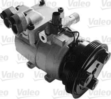 Valeo 813357 - Компрессор кондиционера autospares.lv