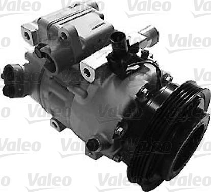 Valeo 813366 - Компрессор кондиционера autospares.lv