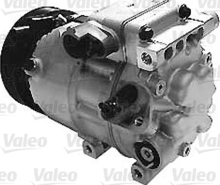 Valeo 813361 - Компрессор кондиционера autospares.lv