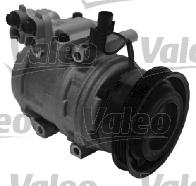 Valeo 813363 - Компрессор кондиционера autospares.lv