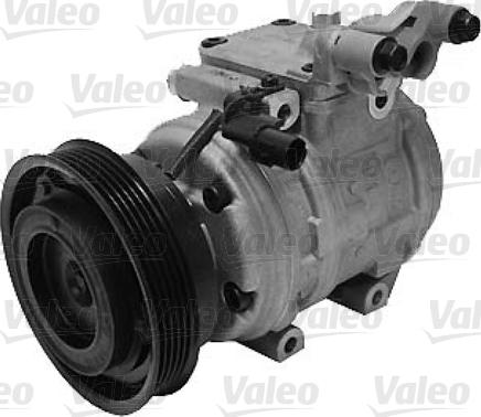 Valeo 813362 - Компрессор кондиционера autospares.lv