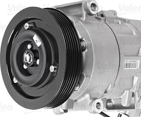 Valeo 813386 - Компрессор кондиционера autospares.lv