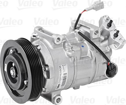 Valeo 813386 - Компрессор кондиционера autospares.lv