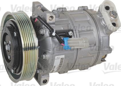 Valeo 813255 - Компрессор кондиционера autospares.lv