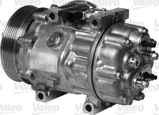 Valeo 813203 - Компрессор кондиционера autospares.lv