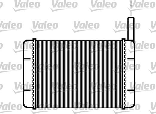 Valeo 812053 - Теплообменник, отопление салона autospares.lv
