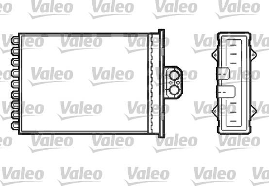 Valeo 812388 - Теплообменник, отопление салона autospares.lv