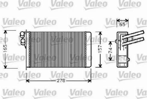 TEMPEST TP.1570224 - Теплообменник, отопление салона autospares.lv