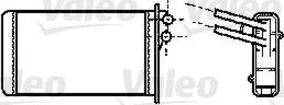 Valeo 812237 - Теплообменник, отопление салона autospares.lv