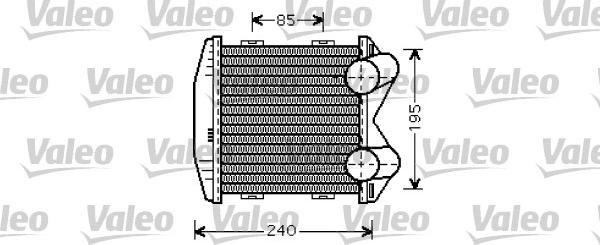 Valeo 817931 - Интеркулер, теплообменник турбины autospares.lv