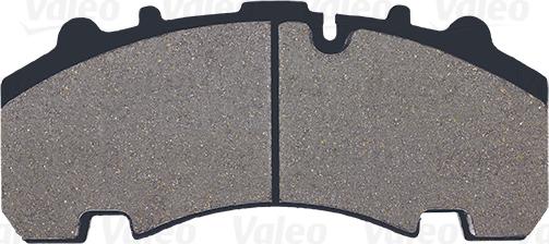 Valeo 882208 - Тормозные колодки, дисковые, комплект autospares.lv