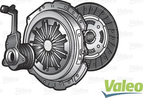 Valeo 834412 - Комплект сцепления autospares.lv