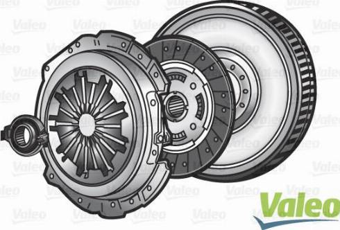 Valeo 835171 - Комплект сцепления autospares.lv