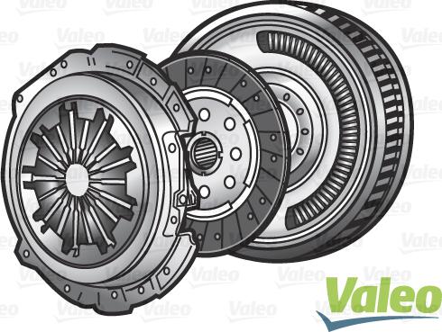 Valeo 836600 - Комплект сцепления autospares.lv