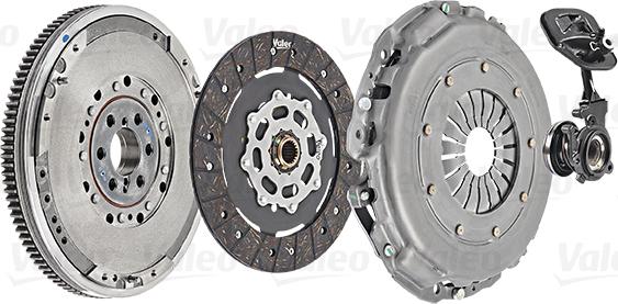 Valeo 837399 - Комплект сцепления autospares.lv