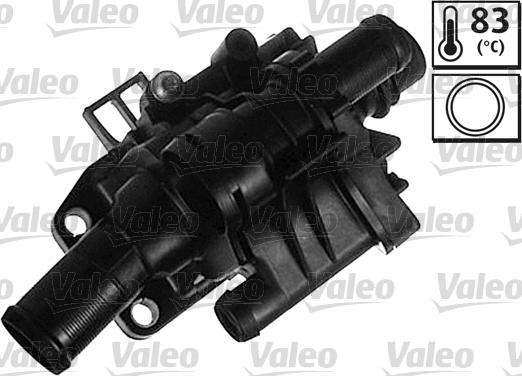 Valeo 820951 - Термостат охлаждающей жидкости / корпус autospares.lv