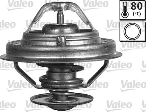 Valeo 820958 - Термостат охлаждающей жидкости / корпус autospares.lv