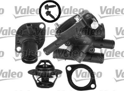 Valeo 820980 - Термостат охлаждающей жидкости / корпус autospares.lv