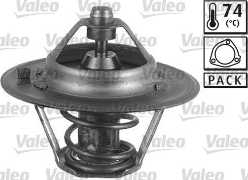 Valeo 820485 - Термостат охлаждающей жидкости / корпус autospares.lv