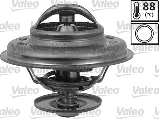 Valeo 820480 - Термостат охлаждающей жидкости / корпус autospares.lv