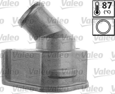 Valeo 820437 - Термостат охлаждающей жидкости / корпус autospares.lv