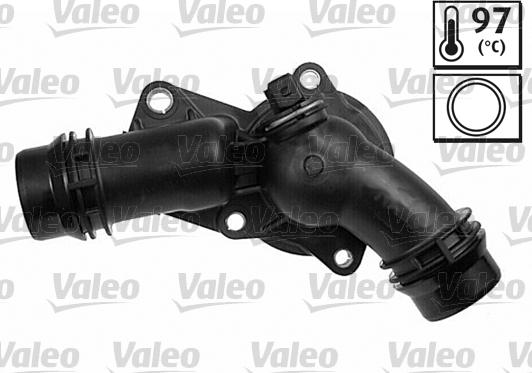 Valeo 820422 - Термостат охлаждающей жидкости / корпус autospares.lv