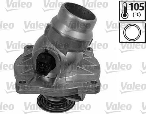 Valeo 820427 - Термостат охлаждающей жидкости / корпус autospares.lv