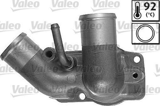 Valeo 820594 - Термостат охлаждающей жидкости / корпус autospares.lv