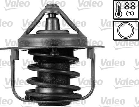Valeo 820544 - Термостат охлаждающей жидкости / корпус autospares.lv