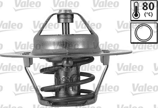 Valeo 820541 - Термостат охлаждающей жидкости / корпус autospares.lv