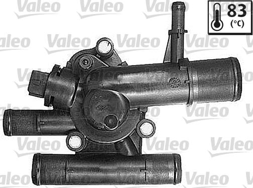 Valeo 820556 - Термостат охлаждающей жидкости / корпус autospares.lv