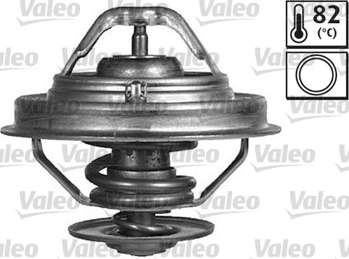 Valeo 820557 - Термостат охлаждающей жидкости / корпус autospares.lv