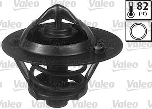 Valeo 820565 - Термостат охлаждающей жидкости / корпус autospares.lv