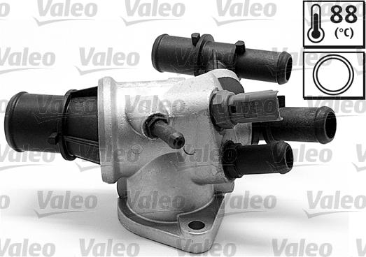 Valeo 820562 - Термостат охлаждающей жидкости / корпус autospares.lv