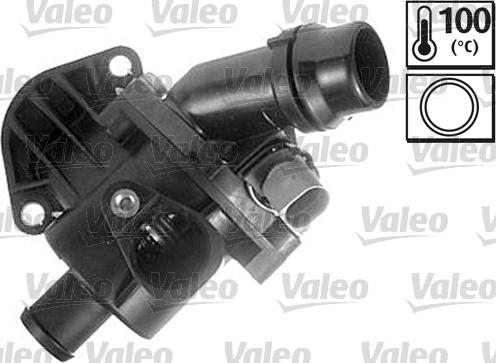 Valeo 820567 - Термостат охлаждающей жидкости / корпус autospares.lv