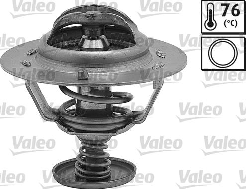 Valeo 820514 - Термостат охлаждающей жидкости / корпус autospares.lv