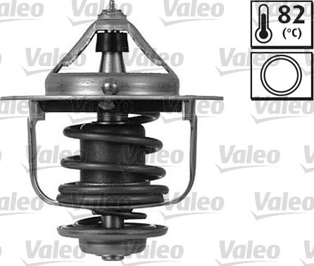 Valeo 820516 - Термостат охлаждающей жидкости / корпус autospares.lv