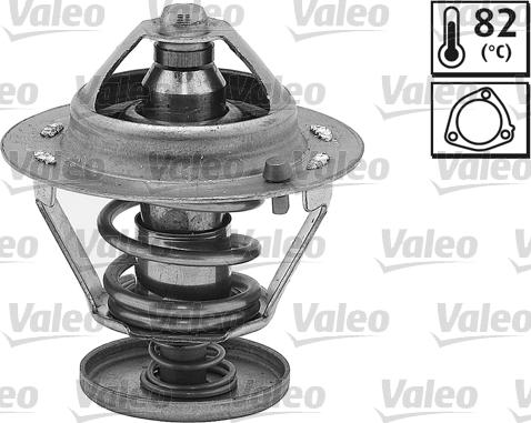 Valeo 820510 - Термостат охлаждающей жидкости / корпус autospares.lv