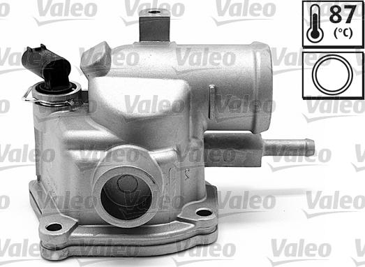 Valeo 820589 - Термостат охлаждающей жидкости / корпус autospares.lv